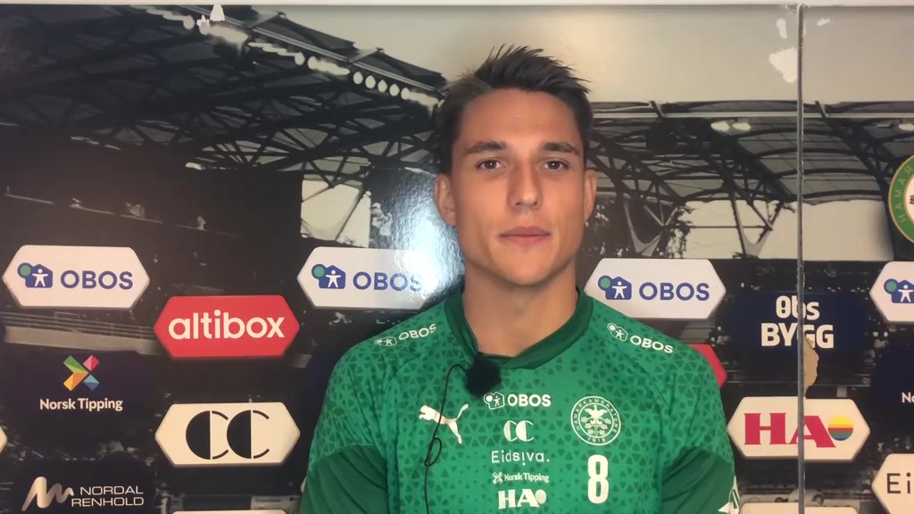 Oliver Kjærgaard før avreise til Tromsø.